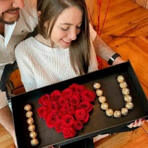Chocolate+Rose Bouquet